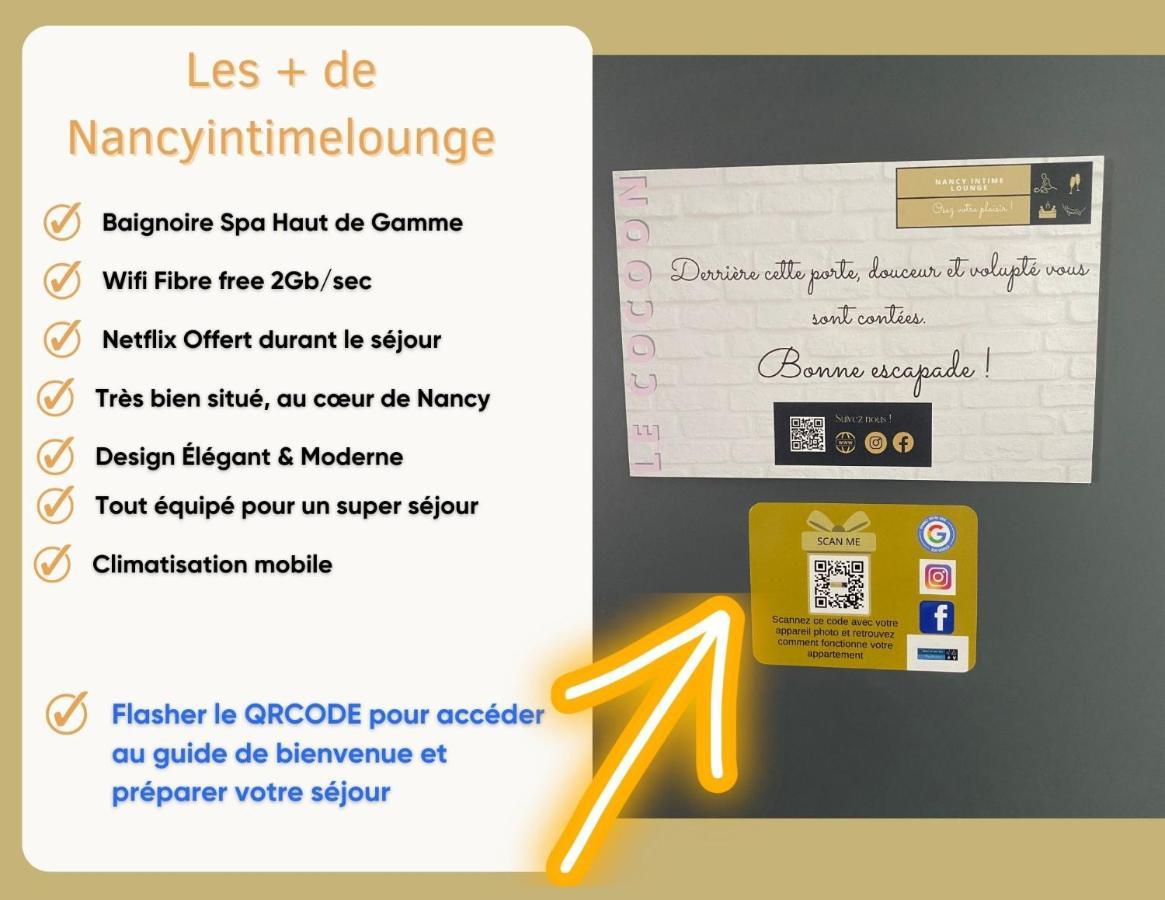 Suite Le Cocoon & Spa By Nancyintimelounge Buitenkant foto